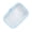 light blue, variant on Transparency Makeup Bag With Adorable bows Detail Spacious Cosmetic Holder Toiletry Bag For Purse Or Luggage