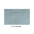 thumbnail image 3 of Better Trends Premium 3 Piece Bathroom Rug Set 100% Cotton, Extra Soft Tufted Bath Mat, Water Absorbent & Reversible Mat, Blue Lux Collection, 3 of 7