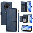 thumbnail image 1 of FOXDOCK Funda Tipo Cartera para Xiaomi Poco F8 Pro Cuero PU con Cremallera y Correa de Muñeca, Ranuras para Tarjetas, Soporte Plegable, Cierre Magnético, 1 of 5