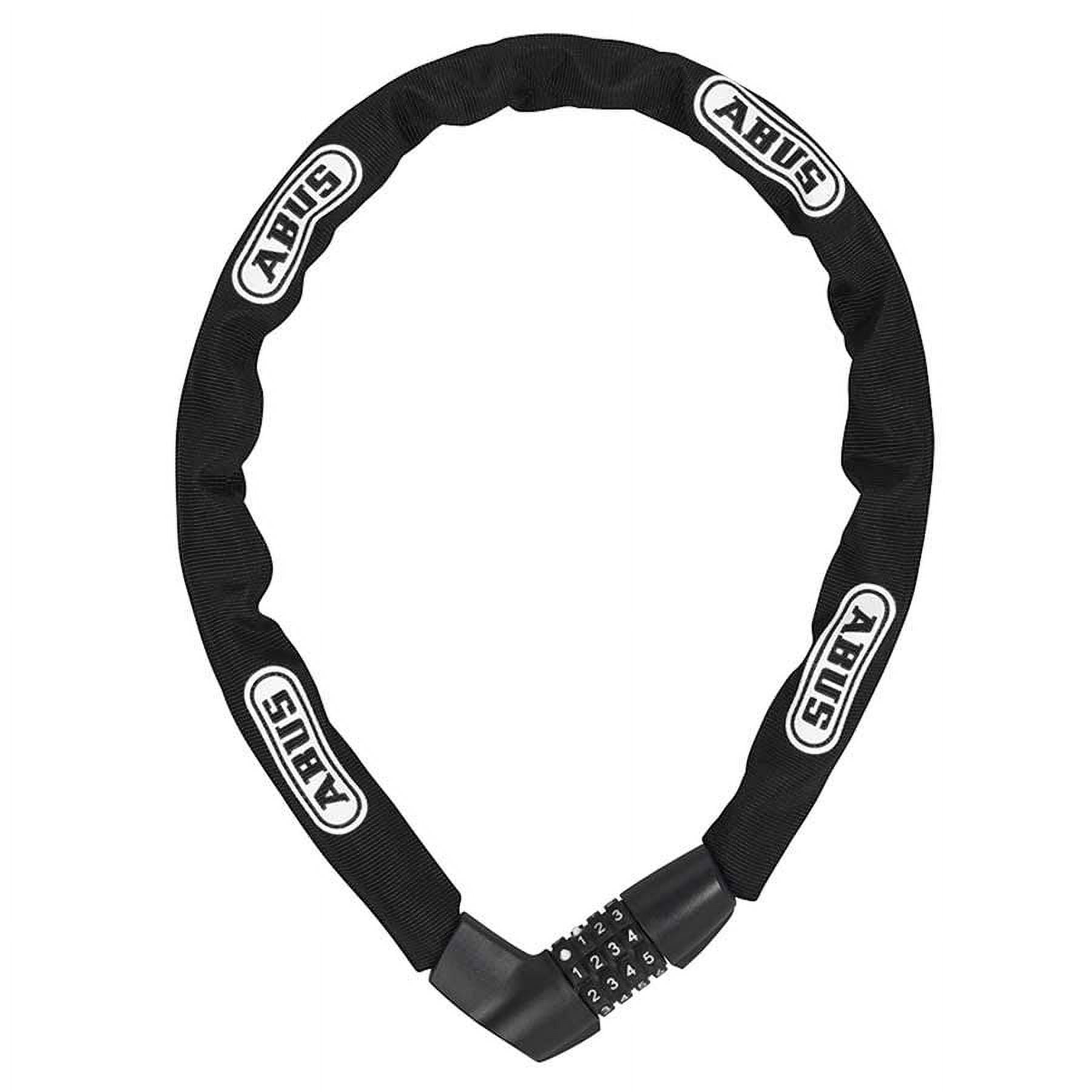 ABUS Tresor 1385 Combination Chain Lock 110 x 7cm Black Combo Bike Bicycle
