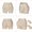 Apricot, variant on Tinglu Butt Lifter Hip Enhancer Panty Pads Shapewear Women Control Panties Booty Panties