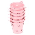 thumbnail image 3 of 6pcs Small Metal Bucket with Handle Hollow Buckets Candy Bucket for Party Favors, 3 of 9