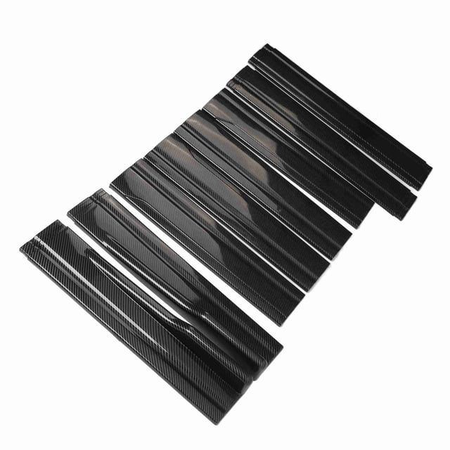 Reduced 78.7in Car Side Skirt, Universal Fitment with Improved Handling, Stability, Protection and Sporty Style. Prevent Damage, Improve Safety, Reduce Splashing, for , and