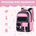 thumbnail image 2 of DAKIMOE Kids Backpack School Backpacks for Teens Cute Girlish Middle High School Bookbag Large Capacity Lightweight Waterproof Daypack for College Students, 2 of 7