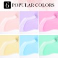 thumbnail image 3 of Juego de esmaltes de uñas en gel de 6 colores y 8 ml Diseño de uñas Labymos  Natural, 3 of 7