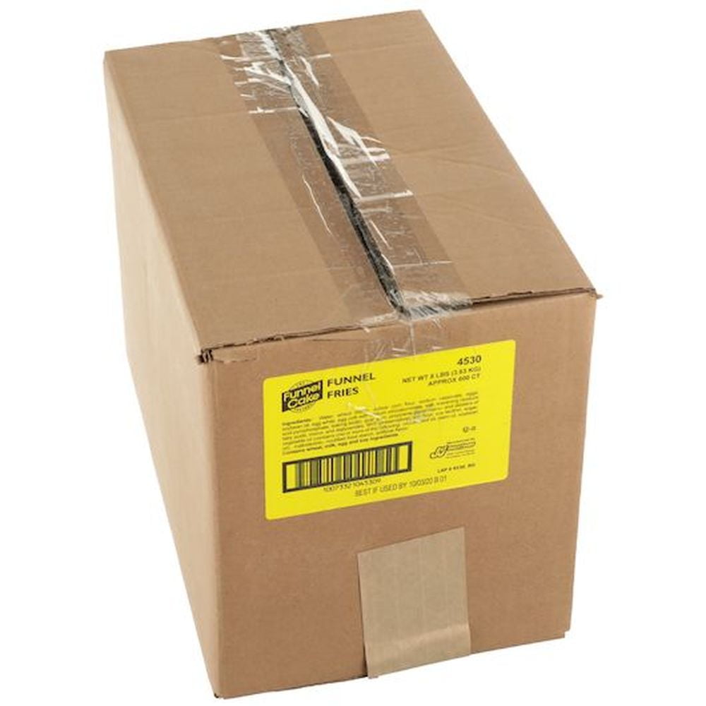 J and J Snack Funnel Cake Factory Fry - 600 per case.