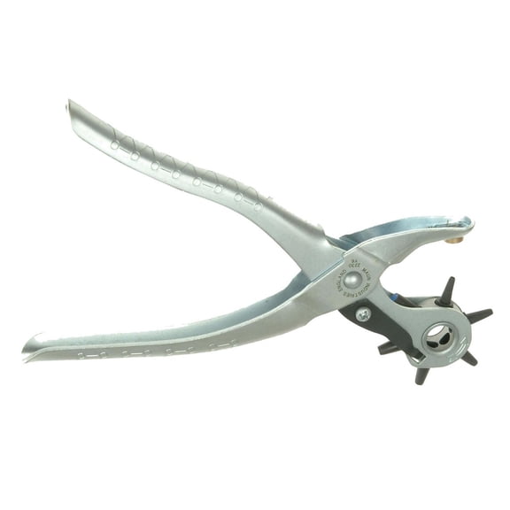 Maun Revolving Leather Hole Punch Pliers