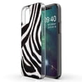 thumbnail image 1 of TalkingCase Slim Phone Case Compatible for Apple iPhone 12 Pro MAX, Zebra Print3 Print, Lightweight,Flexible,Soft, USA, 1 of 7