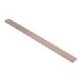 thumbnail image 3 of MERIGLARE Guitar Notched Straight Edge Fret Ruler Steel Dual scale Luthier Tool Copper, 3 of 6
