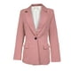thumbnail image 3 of Saco largo de Mujer Elegante Atemporal Palo de rosa Chica, 3 of 3
