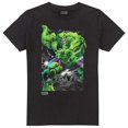 thumbnail image 1 of Hulk - Camiseta Battle Scene para Hombre (Negro), 1 of 4