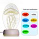 thumbnail image 2 of Regalos de Navidad para niños, luces nocturnas 3d, luces decorativas, regalos geniales para niños., 2 of 7