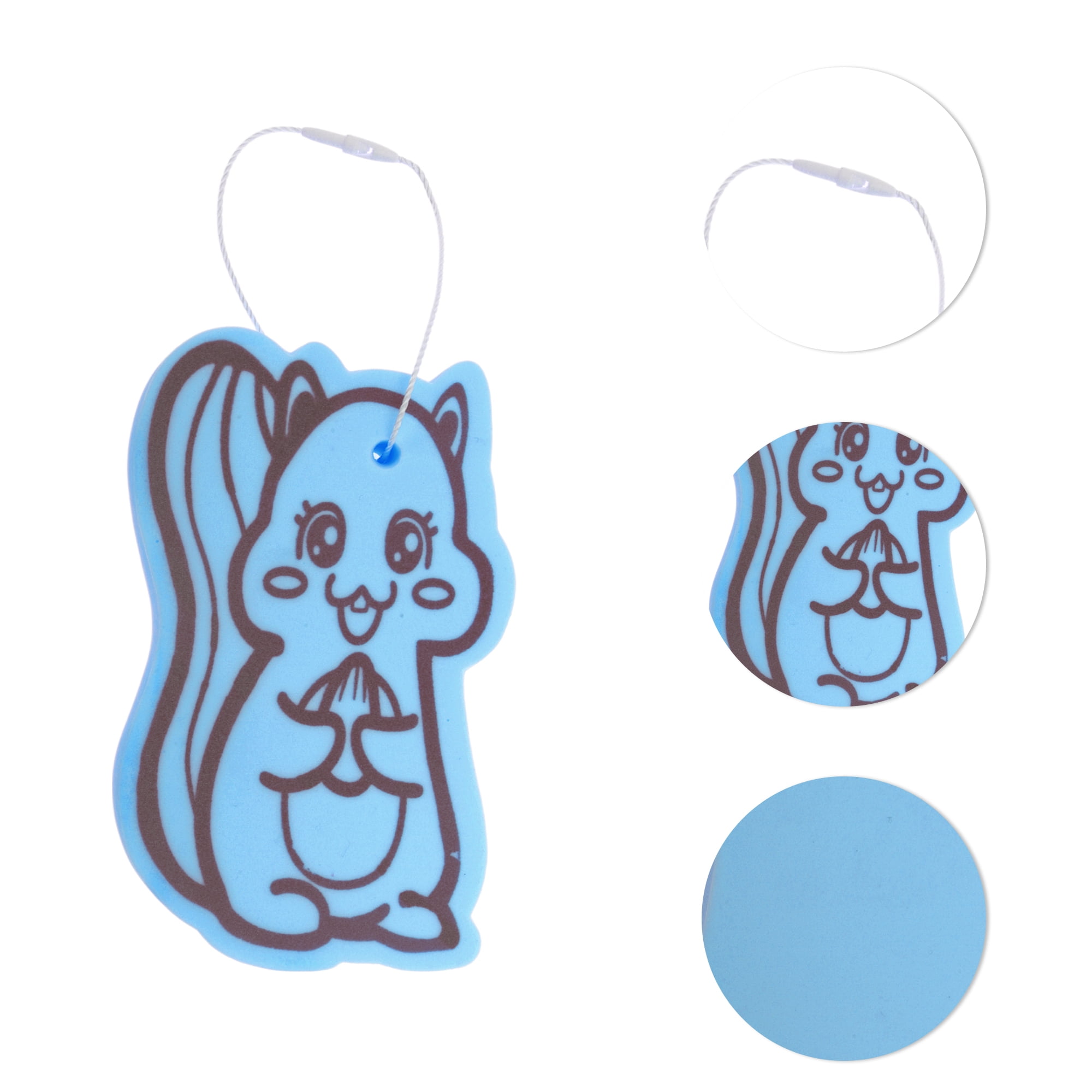 Unique Bargains Cartoon Bath Brush Sponge 4.53"x2.76"x1.1" 1 Pc Blue