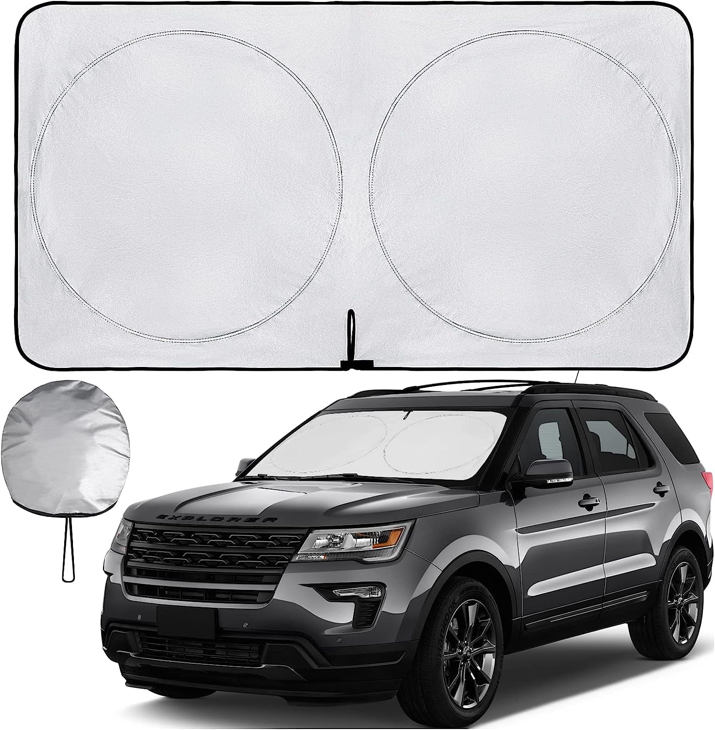 Windshield Sunshade Car Windshield Sunshade, Foldable UV Ray