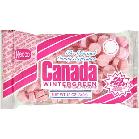 Necco: Canada Wintergreen Mints Candy, 12 Oz