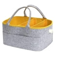 thumbnail image 1 of Bolsa De Pañales De Fieltro, Organizador De Bebé Con Cremallera, Cesta De Almacenamiento Para Guardería, Compartimentos Para Ropa, Cochecito Multifunción De Gran Capacidad Tipo 1 Speravity BA000745-01, 1 of 5
