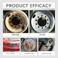 thumbnail image 6 of Multi-Functional Wheel Hub Renewal Agent, Rust Remover Spray for Metal,Multifunctional Metal Rust Remover,Car Rust Removal Spray,Iron Powder Remover (1PCS*30 ML), 6 of 8