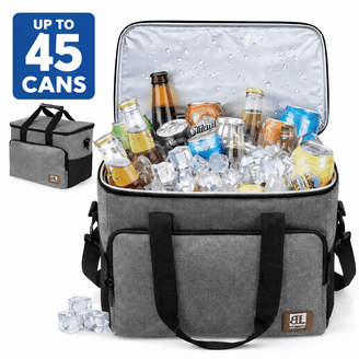 AZ Pro 48 Can Deep Freeze Zipperless Cooler, Black - Walmart.com