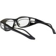 2 PAIRS ESCORT Advanced System Safety Glasses Fits Over Most