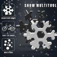 thumbnail image 3 of Outil Multi-Usage Flocon de Neige 18 en 1, Argent, 3 of 4