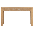 thumbnail image 6 of Hassch Console Table with 3 Storage Drawers, 52" Entryway Table, Rustic Sofa Table for Hallway, Foyer, Living Room, Natural, 6 of 10