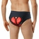 thumbnail image 2 of Ropa interior de ciclismo para hombre, pantalones cortos acolchados de ciclismo, calzoncillos interiores absorbentes con acolchado 3D. Hombre Negro XL, 2 of 9