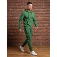 thumbnail image 3 of Men's Modern Edge Fleece Zip-Up Hoodie & Cargo Jogger Set, 3 of 6