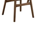thumbnail image 4 of Coaster Mid-Century Modern Bar Stool, Walnut Finish, 4 of 6