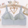 thumbnail image 6 of Wdgfv Wireless Nursing Bra for Pumping Seamless Full Coverage Maternity Bralette No Underwire for Pregnancy and Breastfeeding Blue 40, 6 of 7