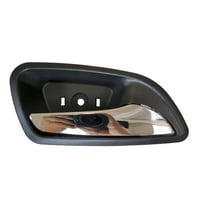 PT Auto Warehouse GM-2006MA-RH - Interior Inner Inside Door Handle, Black (Ebony) Housing with Chrome Lever - Passenger Side Fits select: 2011-2015 CHEVROLET CRUZE