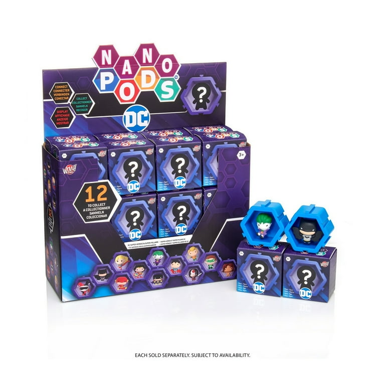 Mattel Nano Pods DC Universe Collectable Mystery Toy Figures