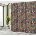 thumbnail image 4 of Ambesonne Floral Shower Curtain, Spring Blossoms Design, 69"Wx75"L, Multicolor, 4 of 4