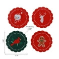 thumbnail image 3 of Felt Coaster (Set Of 4) (Asstd), 3 of 3