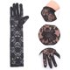 thumbnail image 4 of Guantes largos de encaje XCF para fiesta de Halloween negro, 4 of 4