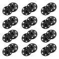 thumbnail image 1 of 25 Sets Sewing Snap Buttons, Press Buttons Snap Fasteners 19mm, Black, 1 of 5