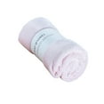 thumbnail image 5 of Warm Soft Flannel Throw Blanket Sofa Bed Bedspread Travel for Bed Sofa Pink 127cmx178cm, 5 of 8