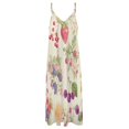 thumbnail image 4 of Various Fruits Sleeveless Dress Woman Fashion Long Dresses Women's Summer Suit Dress Summer 2025 Women, 4 of 7