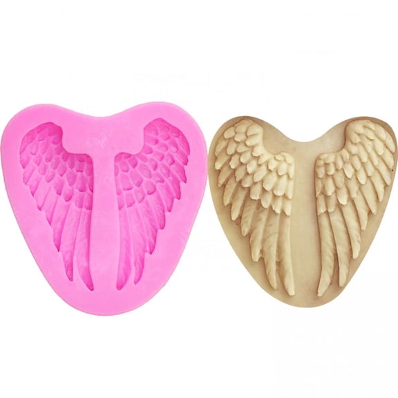 vlrwzc Wings Silicone Mold Fondant Cake Decorating Tools Chocolate Gumpaste Molds Sugarcraft Kitchen Accessories