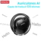 thumbnail image 2 of MINISO X15 Audífonos Inalámbricos Abiertos con Traductor AI en Tiempo Real, Bluetooth 5.4, Más de 130 Idiomas (App Requerida), IPX5 Resistentes al Agua, Negro, 2 of 7