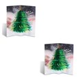 thumbnail image 4 of Matsuzay Navidad Tarjeta de felicitación hecha a mano Postal con sobre Fiesta Vacaciones Año nuevo Compromiso Presenta Accesorios Verde Verde 2Conjunto, 4 of 6