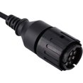 thumbnail image 4 of 10 Pin To 16 Pin Obd2 Connector, Diagnostic Adapter Cable For Motorcycle Motorbike(1pc, Black) Nubic, 4 of 5
