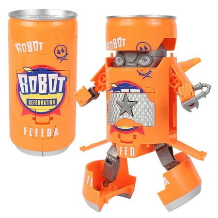 Mfigree Morphing Toy Model Drink Robot Morphing Robot Morphing Toy Robot Morphing Toy Robot Assembly Robot Toy, Ideal for Boys & Girls 3-13 Years Old Birthday Gifts