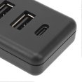 thumbnail image 4 of Hub USB 4 en 1 pour voiture, charge rapide, transfert de données, boîte à gants, station d'accueil de remplacement pour Tesla Model Y 3, 4 of 4