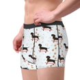 thumbnail image 2 of Yiaed Dachshund On A Skateboard Print Men's Soft Cotton Boxer Shorts Breathable Boxers Underwear Moisture-Wicking Underwear Stretch Boxer Briefs for Man-X-Large, 2 of 5