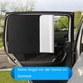 thumbnail image 5 of Sun Protection Car Baby Curtain Sun Protection Car Magnetic for UV Protection Heat Protection Sun Protection Car Kids Side Window Rear Window Curtain Rear Window Pack of 2, 5 of 5