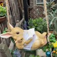 thumbnail image 3 of Jinsinto Swing Rabbit - Swing Rabbit Garden Statues - Funny Rabbit Gift for Your Friends and Relatives on Birthday, New Year,, 3 of 5