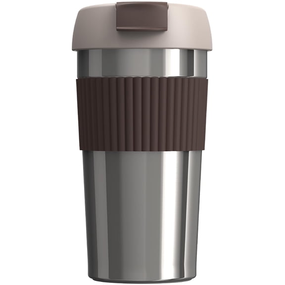DOVACKA 16oz 6H Insulated Stainless Steel Travel Coffee Tumbler Leakproof Flip Lid