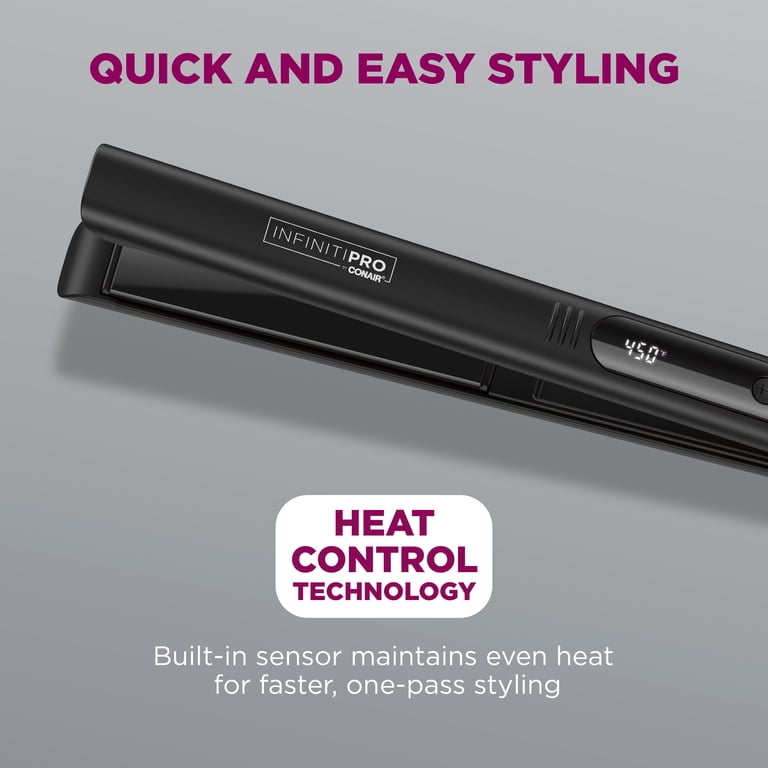 Conair InfinitiPRO Digital Flat Iron, 2" Ceramic Plates photo 8