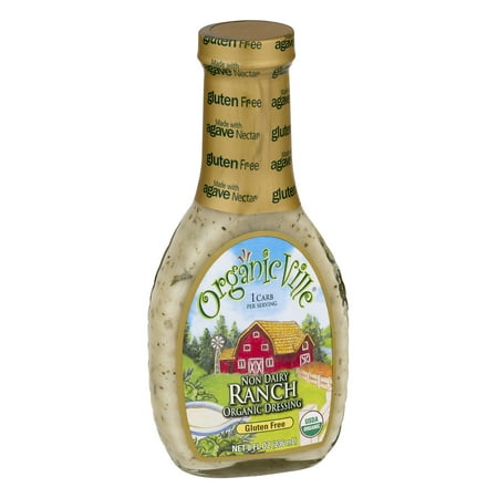 Organicville Non Dairy Ranch Vinaigrette 8 Ounce