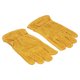 thumbnail image 3 of Guantes de cuero de vaca manopla de protección de seguridad para conductor de soldadura corta para manejo de sitios de construcción, 3 of 10